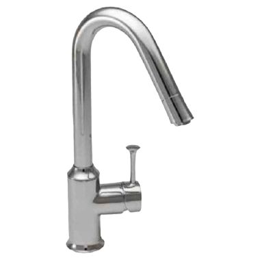 Click here to see American Standard 4332.310.F15.075 American Standard Pekoe Single Handle Pull-Down Kitchen Faucet w/ Hi-Flow Spout, 1.5 gpm, Stainless Steel - 4332310F15.075