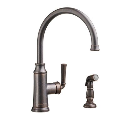 Click here to see American Standard 4285.051.F15.224 American Standard 4285051F15.224 Oil Rubbed Bronze Portsmouth Kitchen Faucet