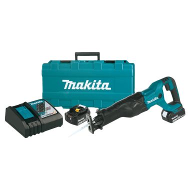 Click here to see Makita XRJ02 Makita XRJ02 18V LXT Lithium-Ion Cordless Recipro Saw Kit (3.0Ah)