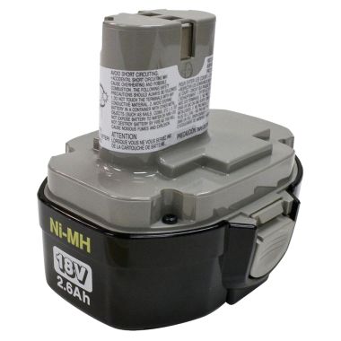 Click here to see Makita 193159-1 Makita 18V Ni-MH 2.6Ah Battery 1834, Pod Style - 193159-1