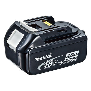 Click here to see Makita BL1840 Makita BL1840 Lithium Battery, 18 V, 4 Ah, 120 V 26 min Charge