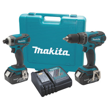 Click here to see Makita XT211MB MAKITA XT211MB 18V LXT LITHIUM-ION CORDLESS 2 PC. COMBO KIT