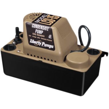 Click here to see Liberty LCU-15T Liberty Pumps Condensate Removal Pump, 85 GPH, 1/9 HP, 115 Volts, 3/8