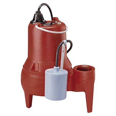 Click here to see Liberty LE51A Liberty Sewage Pump, 115 Volts, 140 GPM, 1/2 HP, 10 ft. Cord Length, 2-inch FNPT Discharge - LE51A