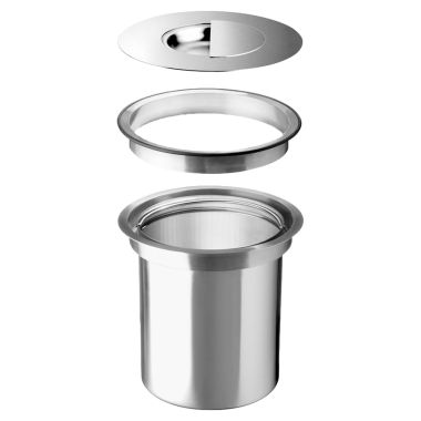 Click here to see Blanco 512472 Blanco 512472 Solon Stainless Steel Flush Mount Compost System