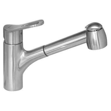 Click here to see Blanco 441182 Blanco 441182 Satin Nickel Aires II Pull-Out Spray Faucet
