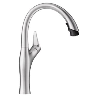 Click here to see Blanco 442029 Blanco 442029 Stainless Artona Pull-Down Faucet with a Dual Spray