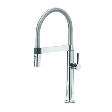 Click here to see Blanco 441622 Blanco Culina Single Handle Mini Pull-Down Kitchen Faucet, 2.2 GPM, Chrome - 441622