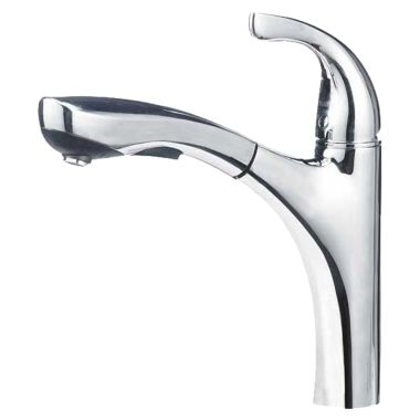 Click here to see Blanco 441502 Blanco Hiland Single Handle Pull-Out Spray Faucet, 2.2 GPM, Chrome - 441502