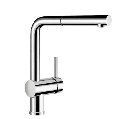 Click here to see Blanco 441196 Blanco 441196 Chrome Linus Pull-Out Stream Faucet, 2.2 GPM
