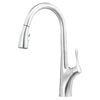 Click here to see Blanco 441509 Blanco 441509 Stainless Napa Pull-Out Spray Kitchen Faucet, 1.8 GPM