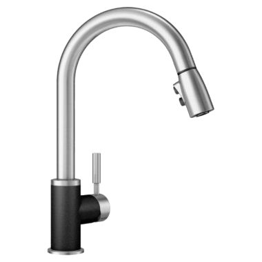 Click here to see Blanco 442065 Blanco 442065 Stainless/Cinder Sonoma Pull-Down Spray Faucet, 2.2 GPM