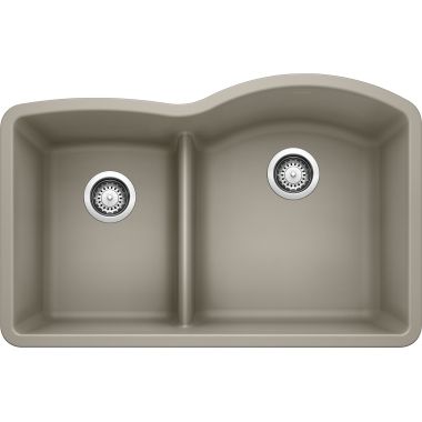 Click here to see Blanco 441608 Blanco 441608 Silgranit II Undermount double-bowl sink Kitchen Sink