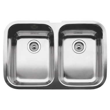 Click here to see Blanco 440160 Blanco 440160 Niagara Undermount double-bowl sink Kitchen Sink