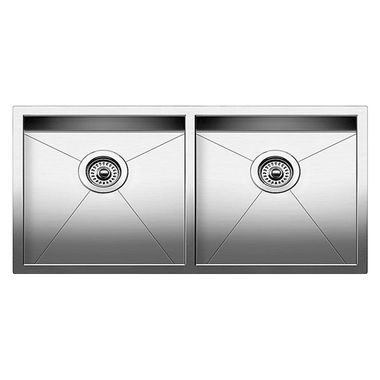 Click here to see Blanco 518170 Blanco 518170 Quatrus Undermount double-bowl sink Kitchen Sink