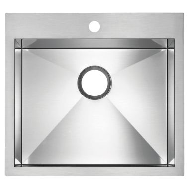 Click here to see Blanco 516193 Blanco 516193 Satin Polished Precision Single-Bowl Sink, MicroEdge