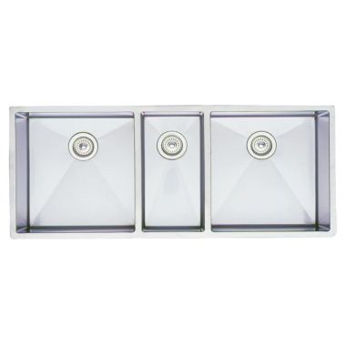 Click here to see Blanco 516214 Blanco 516214 Satin Polished Precision Triple-Bowl Kitchen Sink