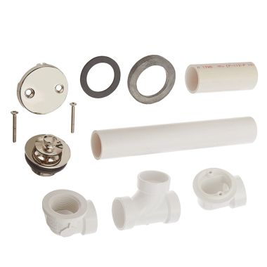 Click here to see Jones Stephens B0713PS Jones Stephens B0713PS Standard 2-Hole Schedule 40 Lift/Turn Full Kit