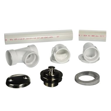 Click here to see Jones Stephens B0716BN Jones Stephens B0716BN 2-Hole Schedule 40 Friction Lift/Turn Full Kit