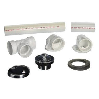 Click here to see Jones Stephens B0716BS Jones Stephens B0716BS 2-Hole Schedule 40 Friction Lift/Turn Full Kit