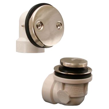 Click here to see Jones Stephens B0717PS Jones Stephens B0717PS Toe Touch 2-Hole Schedule 40 Bath Waste Kit