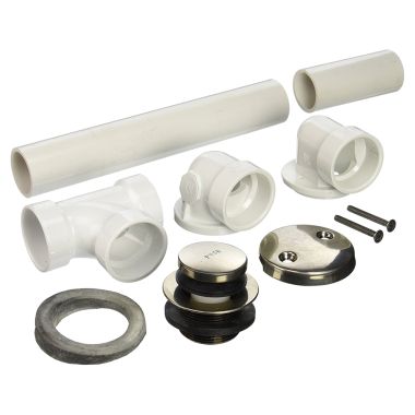 Click here to see Jones Stephens B0718AN Jones Stephens Toe Touch Full Kit, PVC - Antique Nickel (B0718AN)