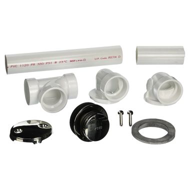Click here to see Jones Stephens B0718PS Jones Stephens Polished Stainless Toe Touch Full Kit, PVC - B0718PS