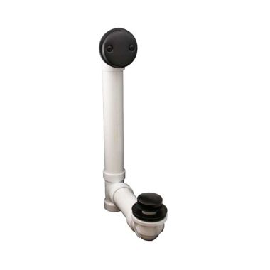 Click here to see Jones Stephens B0718RB Jones Stephens Oil-Rubbed Bronze Toe Touch Full Kit, PVC - B0718RB