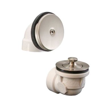 Click here to see Jones Stephens B0750BN Jones Stephens B0750BN Brushed Nickel Lift-and-turn Half Kit - PVC