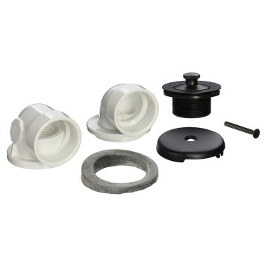 Click here to see Jones Stephens B0750RB Jones Stephens B0750RB Oil-Rubbed Bronze Lift-and-turn Half Kit - PVC