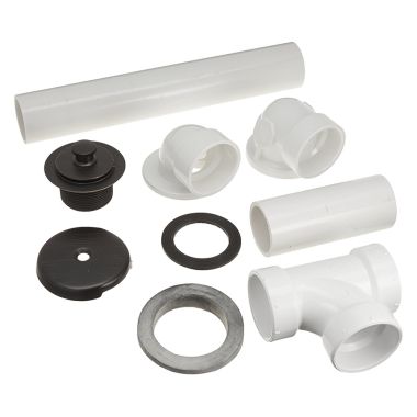 Click here to see Jones Stephens B0753WB Jones Stephens B0753WB Old World Bronze Friction Lift Half Kit - PVC
