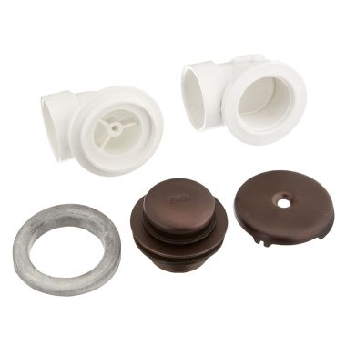 Click here to see Jones Stephens B0754RB Jones Stephens B0754RB Oil-Rubbed Bronze Toe Touch Half Kit - PVC