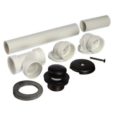 Click here to see Jones Stephens B0755RB Jones Stephens B0755RB Oil-Rubbed Bronze Toe Touch Full Kit - PVC