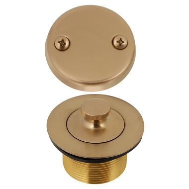 Click here to see Jones Stephens B5155BB Jones Stephens Lift & Turn Two-Hole Conversion Kit - Brushed Bronze (B5155BB)