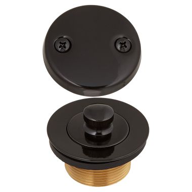 Click here to see Jones Stephens B5155BL Jones Stephens Lift & Turn Two-Hole Conversion Kit - Black (B5155BL)