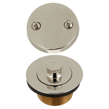 Click here to see Jones Stephens B5155PS Jones Stephens Lift & Turn Two-Hole Conversion Kit - Polished Stainless (B5155PS)