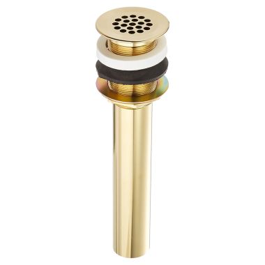 Click here to see Jones Stephens D7010PB Jones Stephens D7010PB Polished Brass Lavatory Drain - Less Overflow