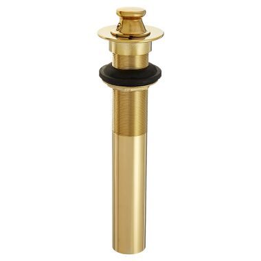 Click here to see Jones Stephens P3500PB Jones Stephens P3500PB Polished Brass Pop-Up Drain Less Overflow