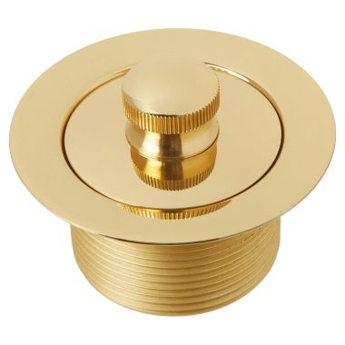 Click here to see Jones Stephens P35050 Jones Stephens P35050 Polished Brass Lift-and-Turn Bath Drain