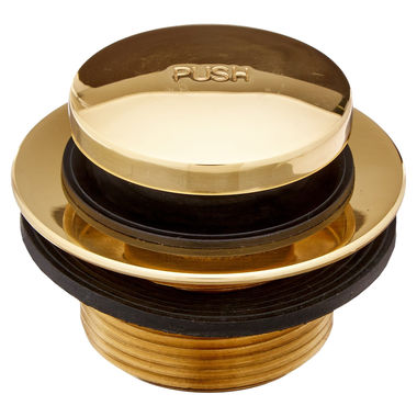 Click here to see Jones Stephens P35052 Jones Stephens P35052 Polished Brass Pop-Up Bath Drain