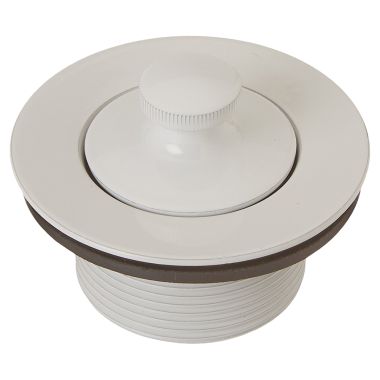 Click here to see Jones Stephens P3560PW Jones Stephens Polar White Tub Drain, Lift-and-Turn - P3560PW