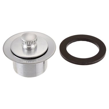 Click here to see Jones Stephens P3561BS Jones Stephens Friction Lift Tub Drain - Brushed Stainless (P3561BS)