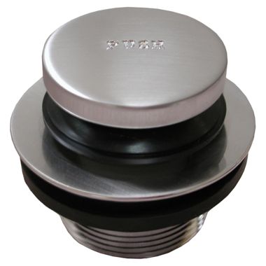 Click here to see Jones Stephens P3562BS Jones Stephens P3562BS Brushed Stainless Toe-Touch Tub Drain