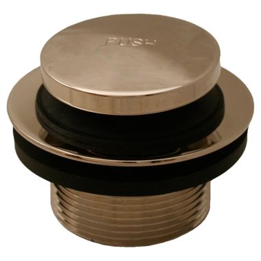 Click here to see Jones Stephens P3562PN Jones Stephens P3562PN Polished Nickel Toe-Touch Tub Drain