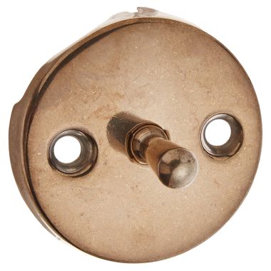 Click here to see Jones Stephens P3566AN Jones Stephens P3566AN Trip Lever Faceplate - 2 Holes, Antique Nickel