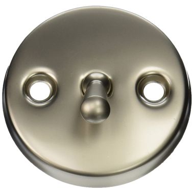 Click here to see Jones Stephens P3566NP Jones Stephens P3566NP Trip Lever Faceplate - 2 Holes,  Pearl Nickel