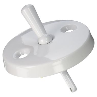 Click here to see Jones Stephens P3566PW Jones Stephens P3566PW Trip Lever Faceplate - 2 Holes, Polar White