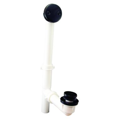 Click here to see Jones Stephens P3752BL Jones Stephens P3752BL Black Toe Touch Waste & Overflow Kit Pvc