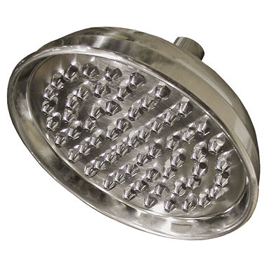 Click here to see Jones Stephens S0184BN Jones Stephens S0184BN Brushed Nickel 6-inch Round Shower Head