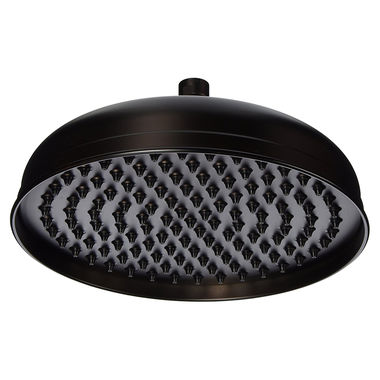 Click here to see Jones Stephens S0196RB Jones Stephens Traditional 10in Round Rain Shower Head, 2.5 GPM, Oil Rubbed Bronze - S0196RB
